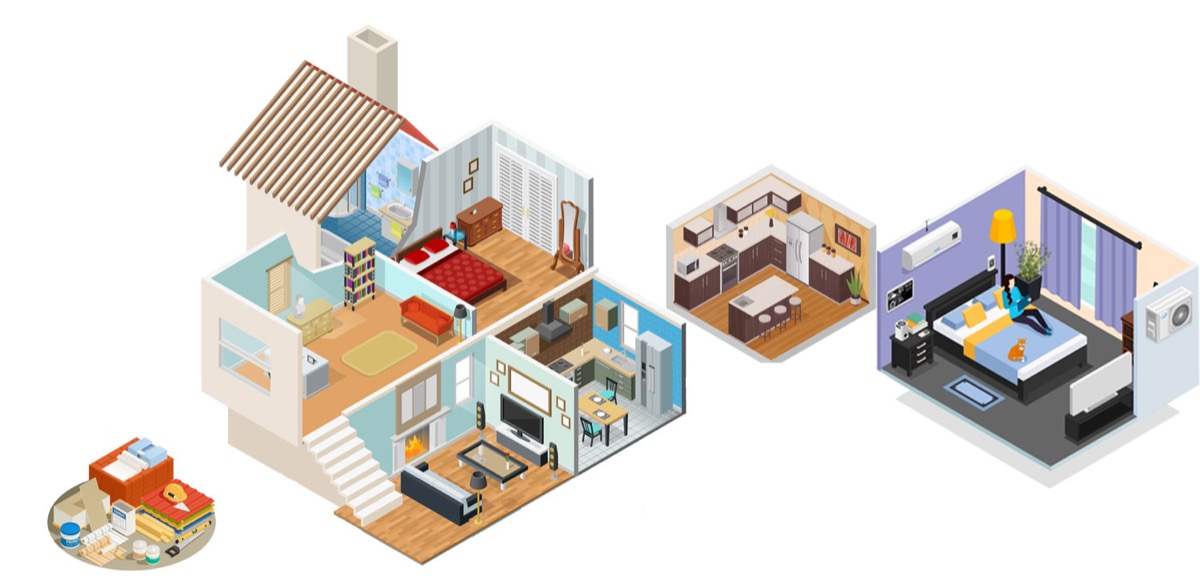 Structure and civil construction diagram, Premium Package