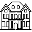 Villa construction icon